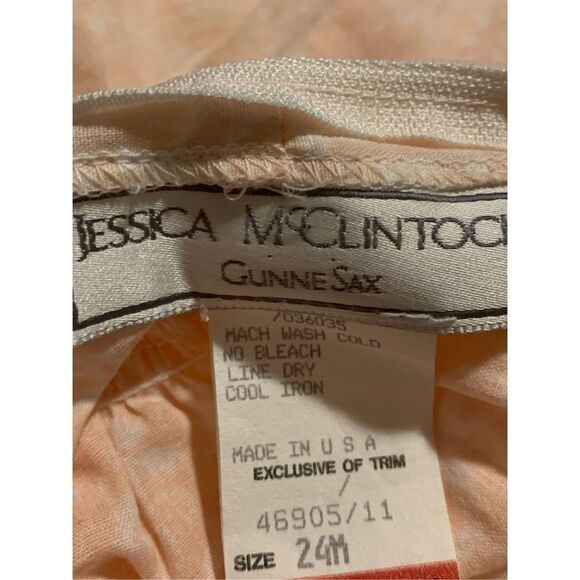 Vintage Pastel Gunne Sax Cottagecore Dress 24Months - Picture 15 of 16